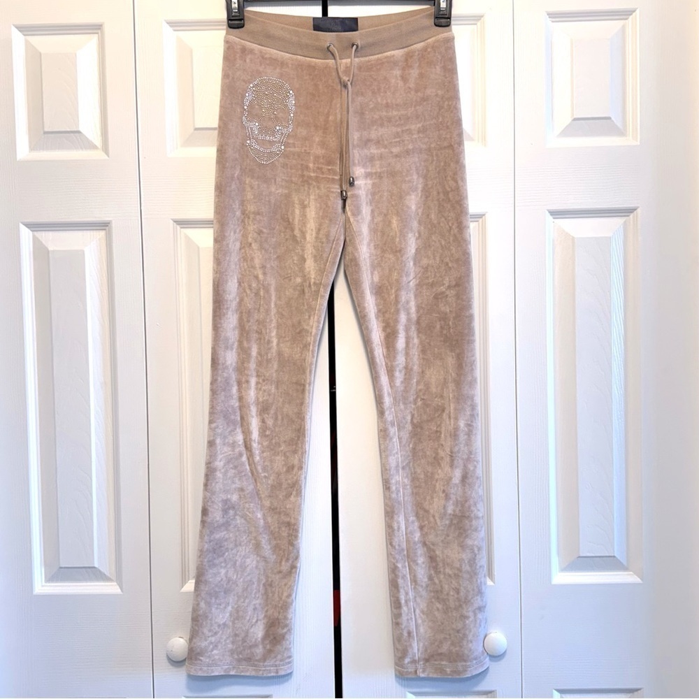 PHILIPP PLEIN Velvet Pants, Size S, Like New! Authentic